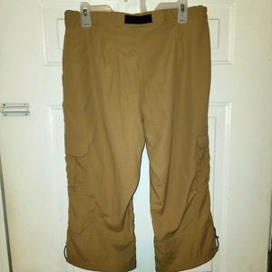 Alpine Design Tan Capri Tech Pants - Ladies Large